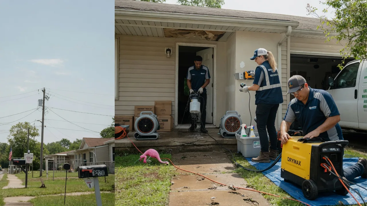 Storm Damage Water Removal in Witts Springs, AR near me